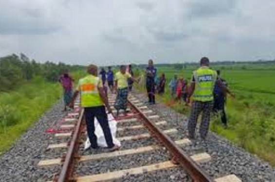 ফরিদপুরের ট্রেনে কাটা পড়ে যুবকের মৃত্যু