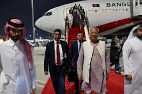 দোহায় পৌঁছেছেন প্রধান উপদেষ্টা