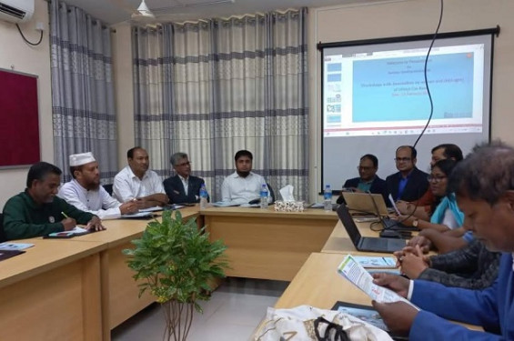 উখিয়ায় কর্মরত ২৫জন সাংবাদিকদের নিয়ে নারী ও শিশু সুরক্ষা বিষয়ক কর্মশালা অনুষ্ঠিত