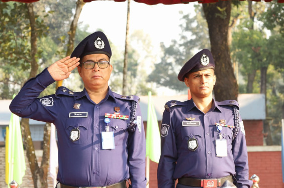 পঞ্চগড়ে জেলা পুলিশের মাস্টার প্যারেড অনুষ্ঠিত