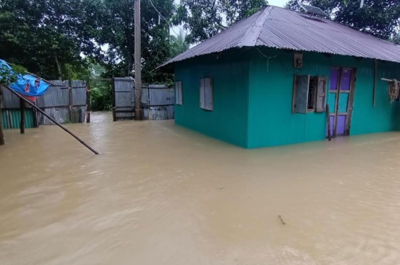 ফেনীতে প্লাবিত হচ্ছে নতুন নতুন এলাকা, সড়ক যোগাযোগ ব্যাহত