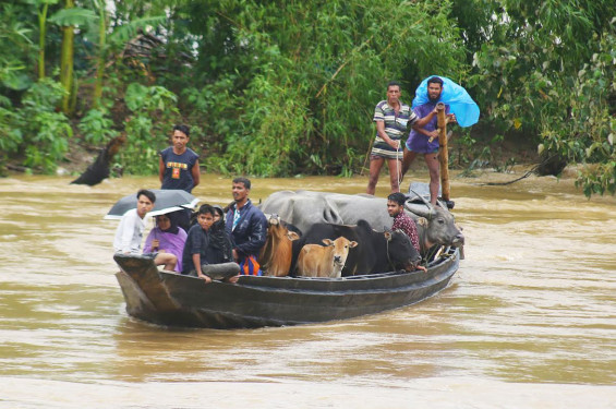 জুন মাসে ভারী বৃষ্টি ও বন্যার আভাস