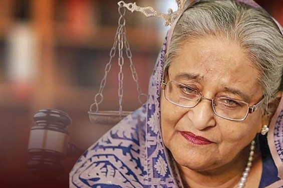 শেখ হাসিনার ২১ বছরের কারাদণ্ড