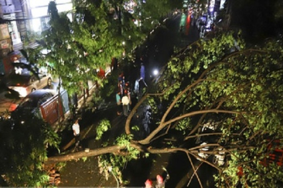 রাজধানীতে কালবৈশাখী ঝড়