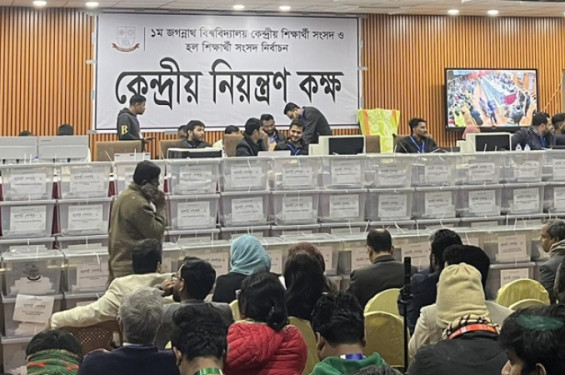 জকসুর ভোট গণনা স্থগিত