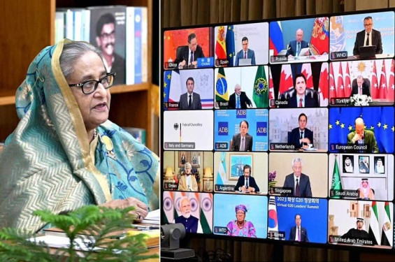 যুদ্ধ ও সংঘাতকে কঠোরভাবে ‘না’ বলতে হবে : প্রধানমন্ত্রী