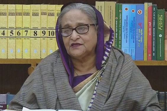 ক্ষমতা আঁকড়ে ধরার চেষ্টা আমাদের নেই : প্রধানমন্ত্রী