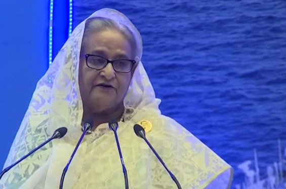 জাতির পিতার আদর্শ অনুসরণ করে বিশ্বশান্তি প্রতিষ্ঠায় কাজ করছি: প্রধানমন্ত্রী