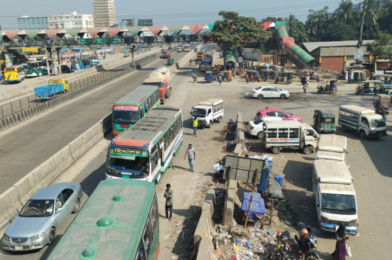 গণপরিবহন চলাচল স্বাভাবিক