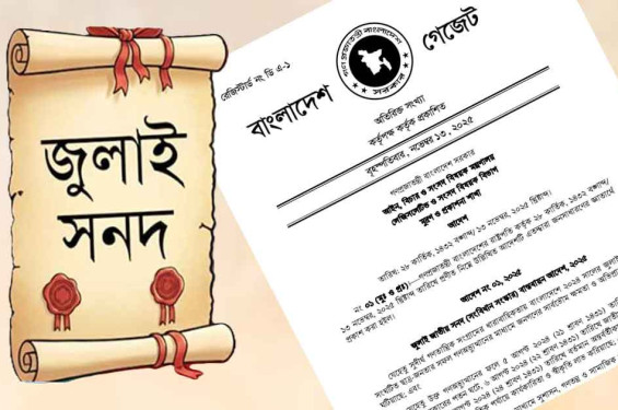 সরকার পর্যায়ক্রমে ৩১ দফা ও জুলাই সনদ বাস্তবায়ন করছে