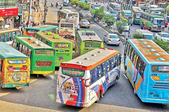 ব্যক্তিগত যানবাহন কমিয়ে গণপরিবহন ব্যবহারের আহ্বান