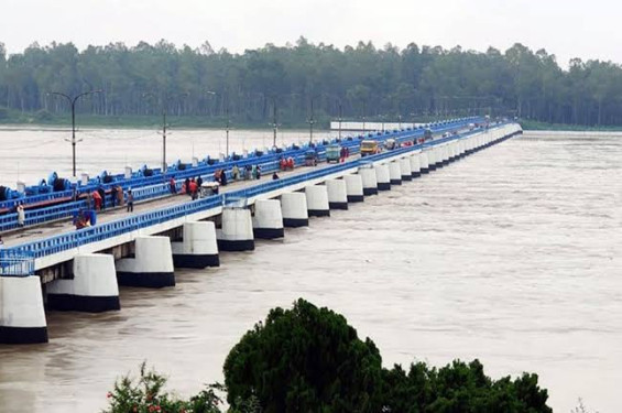 উজানের ঢলে বাড়ছে তিস্তার পানি