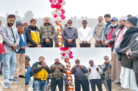 দিনাজপুরে বাণিজ্য মেলার কাজের উদ্বোধন