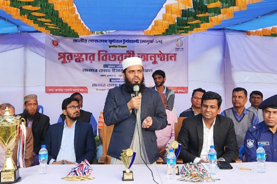 কুলাউড়ায় জাতীয় গোল্ডকাপ ফুটবল টুর্নামেন্টের ফাইনাল সম্পন্ন
