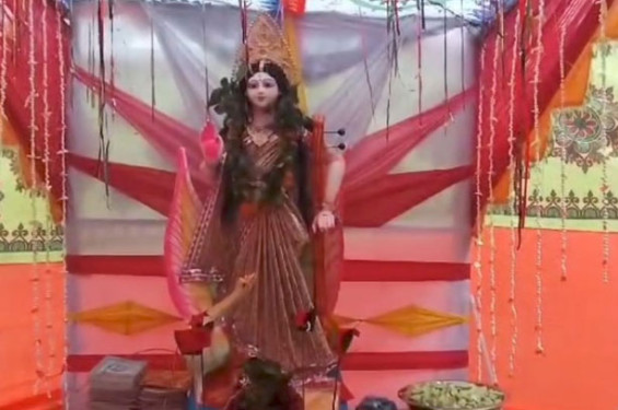নানা কর্মসূচীর মধ্যে দিয়ে সরস্বতী পূজা অনুষ্ঠিত
