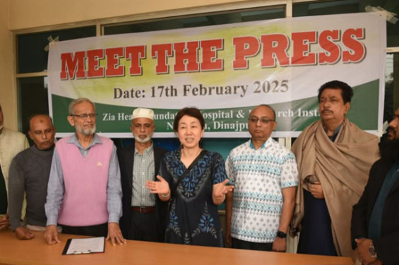 জিয়া হার্ট ফাউন্ডেশন ও জাপানী স্বাস্থ্য সেবা বিশেষজ্ঞদের চিকিৎসা সেবায় বিশেষ উদ্যোগ