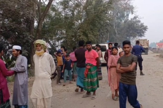 ফরিদপুরে দাঁড়িয়ে থাকা লরিতে মোটরসাইকেলের ধাক্কা, তরমুজ ব্যবসায়ীর মৃত্যু