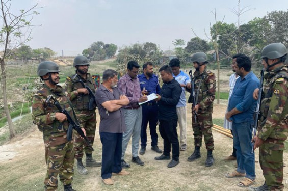 ফরিদপুরে অবৈধ ইটভাটায় যৌথ অভিযানে ২ লাখ টাকা জরিমানা আদায়