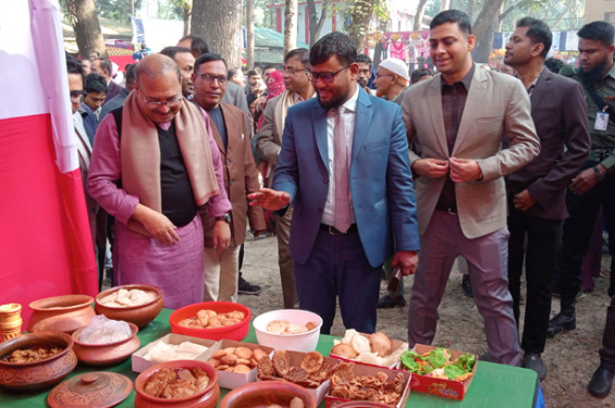 যশোরের শার্শায় দিনব্যাপি পিঠা মেলা উদযাপন