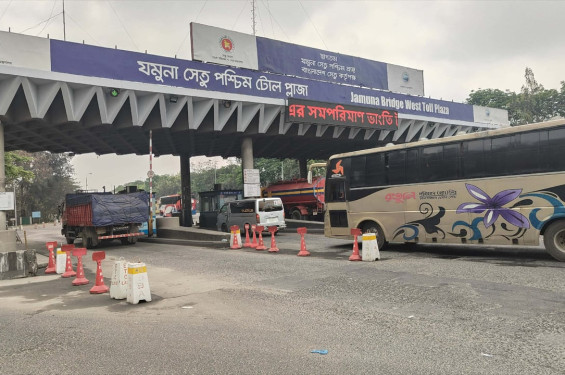 যমুনা সেতু দিয়ে পার হলো সাড়ে ৫১ হাজার যানবাহন