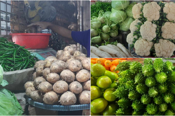 বাজারে শীতকালীন সবজির দাম চড়া