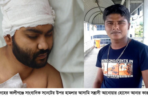সাংবাদিক সনেটের উপর হামলার আসামি সন্ত্রাসী আনার কারাগারে