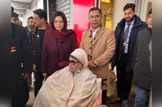 পরিবারের সদস্যদের কাছে পেয়ে উজ্জীবিত বেগম খালেদা জিয়া