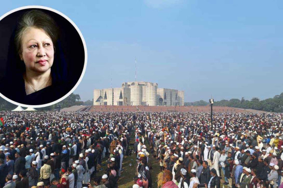 খালেদা জিয়ার জানাজা সম্পন্ন