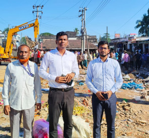 কুলাউড়ায় প্রায় ৩ কোটি টাকার সরকারি ভূমি উদ্ধার