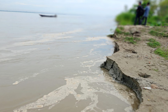 কুড়িগ্রামে নদী ভাঙন বেড়েছে