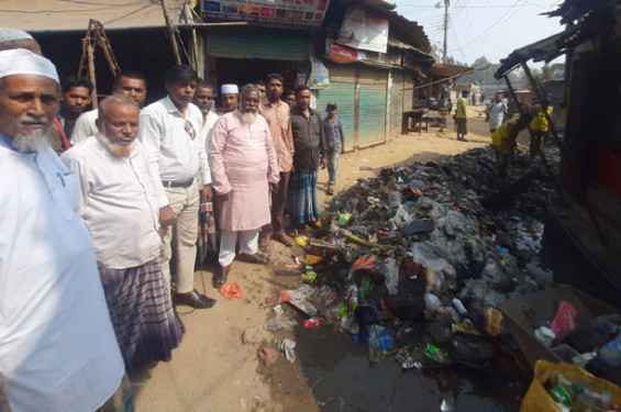 ময়লার ভাগাড়ে পরিণত চট্টগ্রামের শান্তিনগর, হুমকিতে জনস্বাস্থ্য