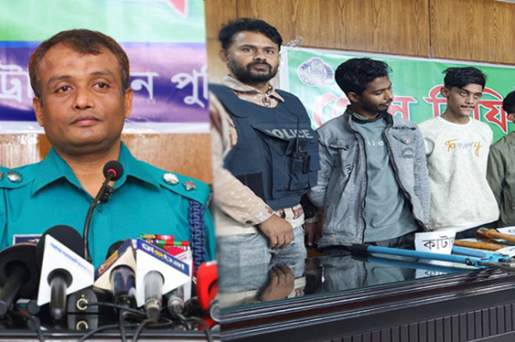 চট্টগ্রামে ডাকাতির প্রস্তুতিকালে এলজি, ডাকাতির সরঞ্জামাদিসহ গ্রেপ্তার ৬