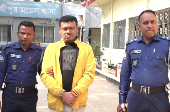 লক্ষ্মীপুরে ছাত্র-জনতার ওপর গুলি বর্ষণকারী যুবলীগ নেতা সোহাগ গ্রেপ্তার