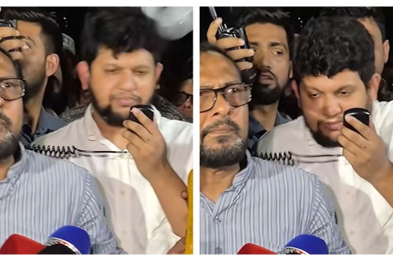 মাহফুজ আলমকে পানির বোতল নিক্ষেপের ঘটনায় একজনকে জিজ্ঞাসাবাদ