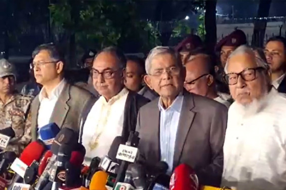 জাতীয় স্থিতিশীলতার জন্য সবাইকে ঐক্যবদ্ধ থাকার আহ্বান মির্জা ফখরুলের