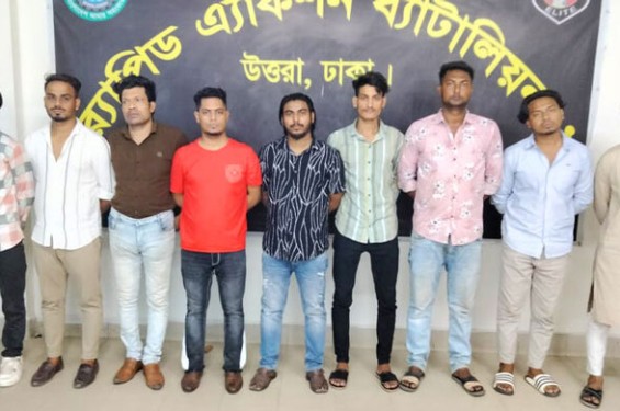 উত্তরায় ‘মব’ সৃষ্টি করে ‘হোটেল মিলিনা’ দখলের চেষ্টা, আটক ৯