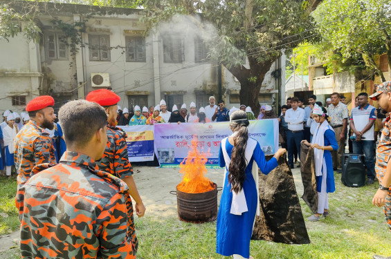 রাণীনগরে আন্তর্জাতিক দুর্যোগ প্রশমন দিবস পালিত