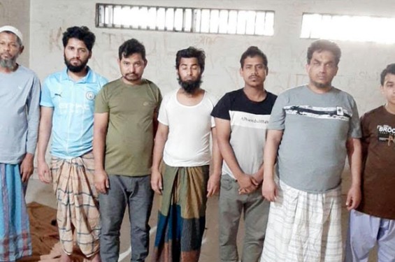 মিয়ানমারের সশস্ত্র গ্রুপ আরসার প্রধান ৫ সহযোগীসহ নারায়ণগঞ্জে গ্রেপ্তার