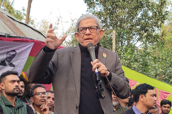 হাসিনা আপার রেখে যাওয়া সমর্থকদের পাশে আছি আমরা : মির্জা ফখরুল