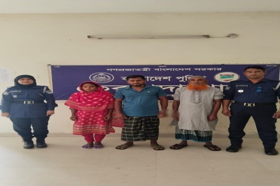 খুলনা জেলার তেরখাদায় গৃহবধুকে হত্যার ঘটনায় ৩ জন গ্রেফতার