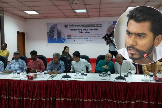সাবের হোসেন চৌধুরীকে বিদেশিদের চাপে মুক্তি দিয়েছে সরকার : নুর