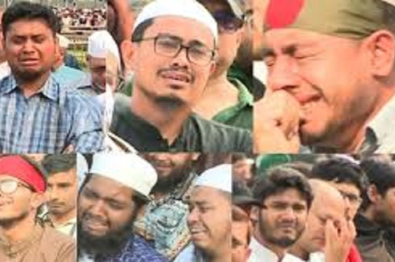 হাদিকে হারিয়ে কাঁদছে বাংলাদেশ