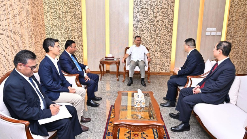প্রধানমন্ত্রীর সঙ্গে চীনা রাষ্ট্রদূতের বিদায়ি সাক্ষাৎ