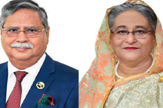 রাষ্ট্রপতির সঙ্গে প্রধানমন্ত্রীর সৌজন্য সাক্ষাৎ