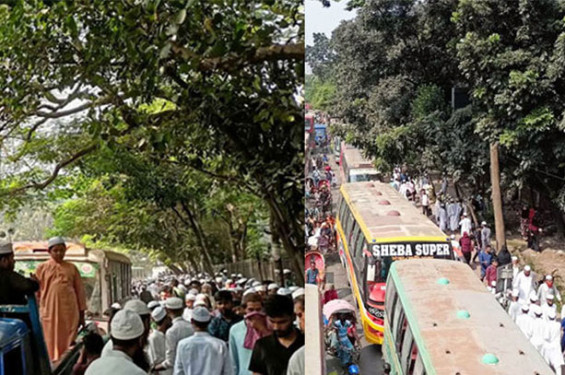 রাজধানীজুড়ে তীব্র যানজট, ভোগান্তিতে নগরবাসী