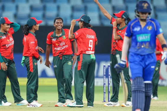 আরব আমিরাতকে হারিয়ে সেমিফাইনালে বাংলাদেশ