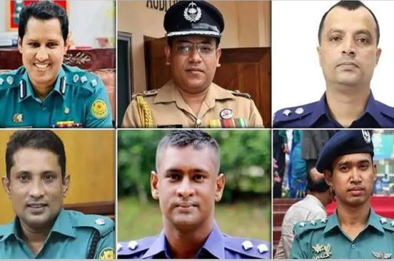 বিপ্লব-ইকবাল-রুহানীসহ আলোচিত ৬ পুলিশ কর্মকর্তা বরখাস্ত 