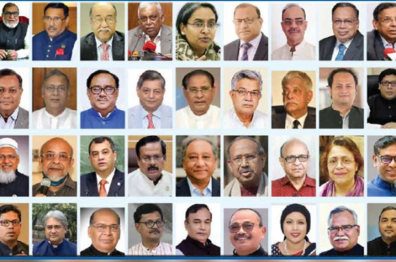 নতুন মন্ত্রিসভায় কোন বিভাগের কত সদস্য