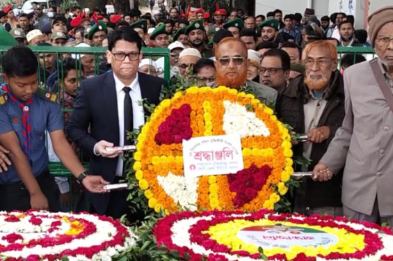 ফেনীতে যথাযোগ্য মর্যাদায় শহিদ বুদ্ধিজীবী দিবস পালিত