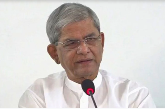 আমরা গণতান্ত্রিক অধিকার ও নির্বাচন চাই : মির্জা ফখরুল